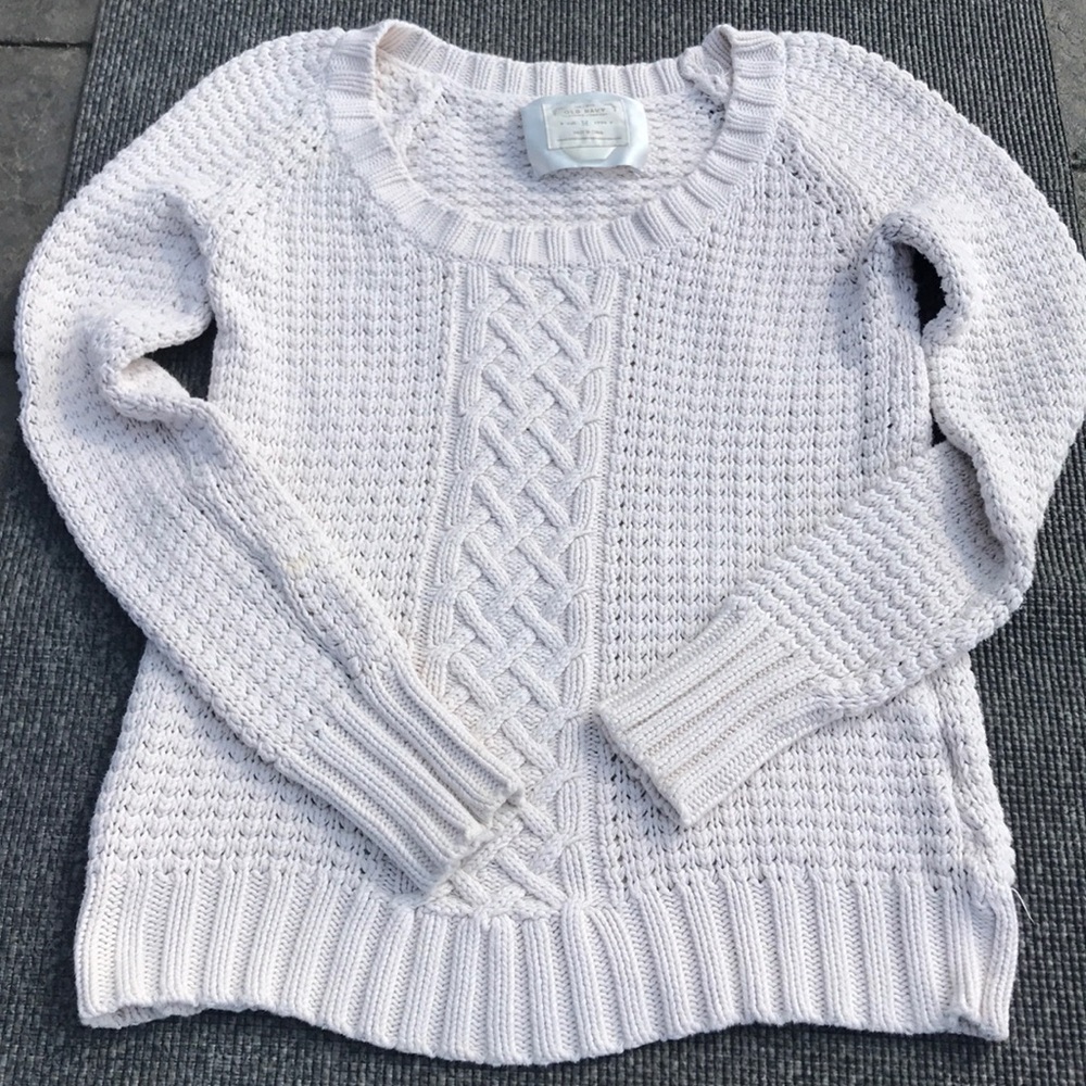 Old Navy chunky sweater!